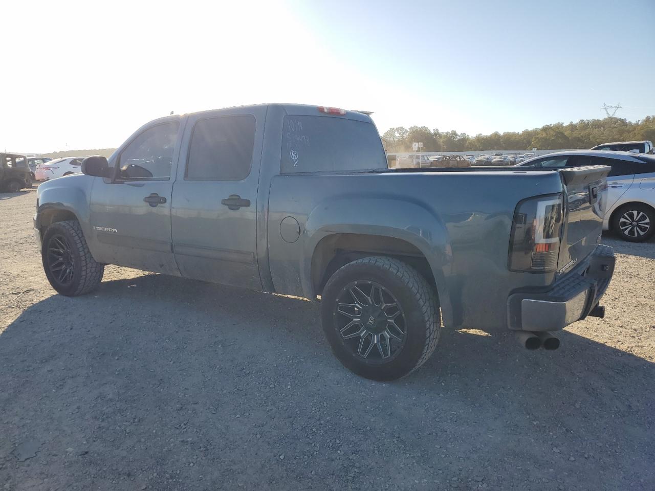 2007 Gmc New Sierra C1500 Blue vin: 2GTEC13J671534478