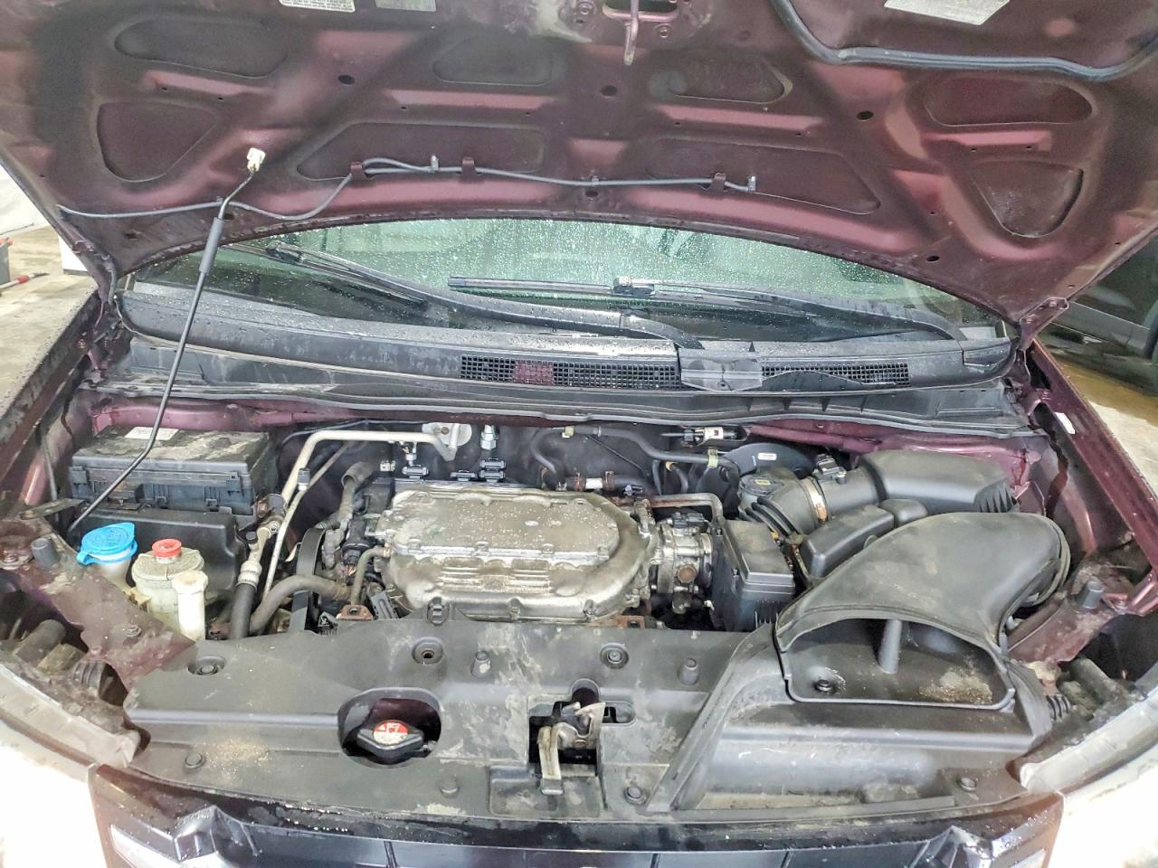2015 Honda Odyssey Exl Красный vin: 5FNRL5H62FB054902