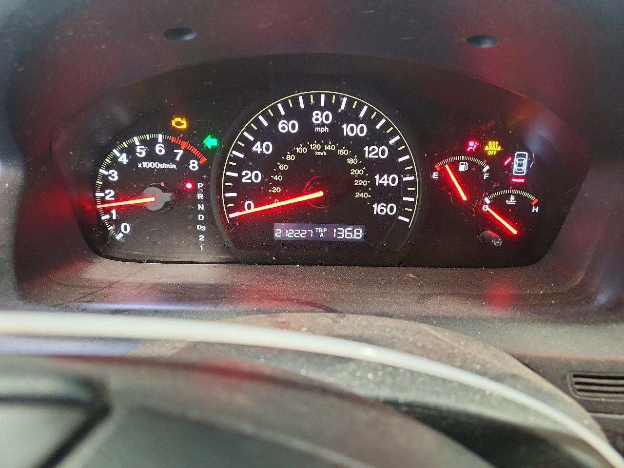 2004 Honda Accord Ex Blue vin: 1HGCM56894A037061