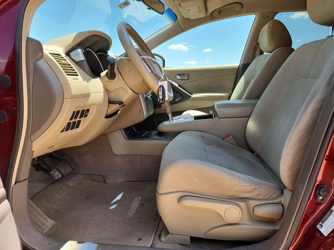 2011 Nissan Murano S Burgundy vin: JN8AZ1MU7BW069091
