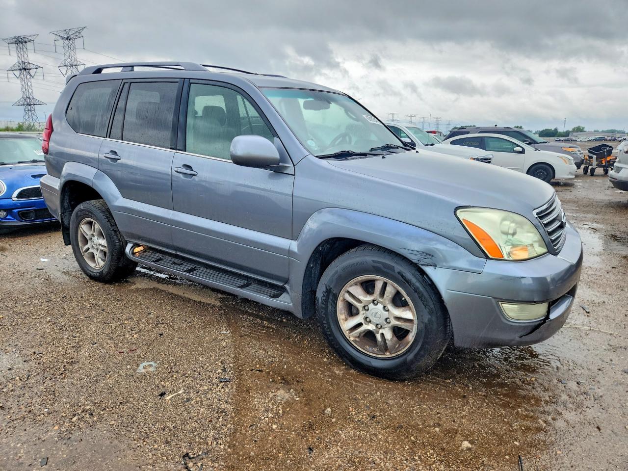 2007 Lexus Gx 470 Gray vin: JTJBT20XX70139438