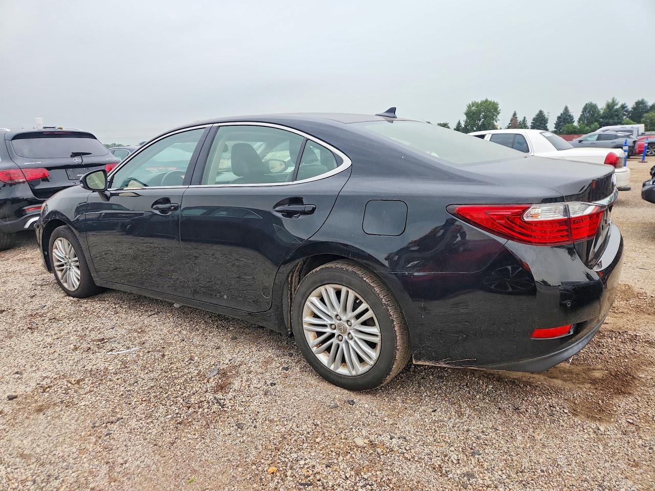 2014 Lexus Es 350 Black vin: JTHBK1GGXE2092854