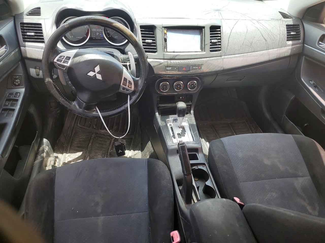 2011 Mitsubishi Lancer Gts Black vin: JA32U8FW9BU013346