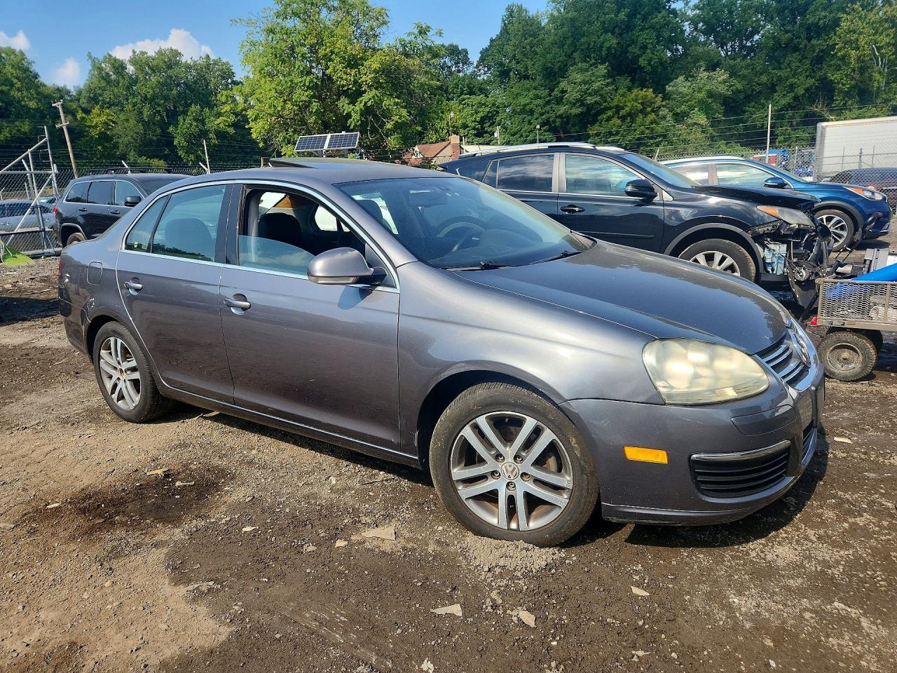 2005 Volkswagen New Jetta 2.5l Option Package 2 Gray vin: 3VWDF71K65M640871