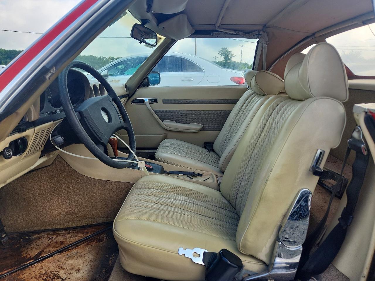 1972 Mercedes-benz 350sl Red vin: 10704412003659
