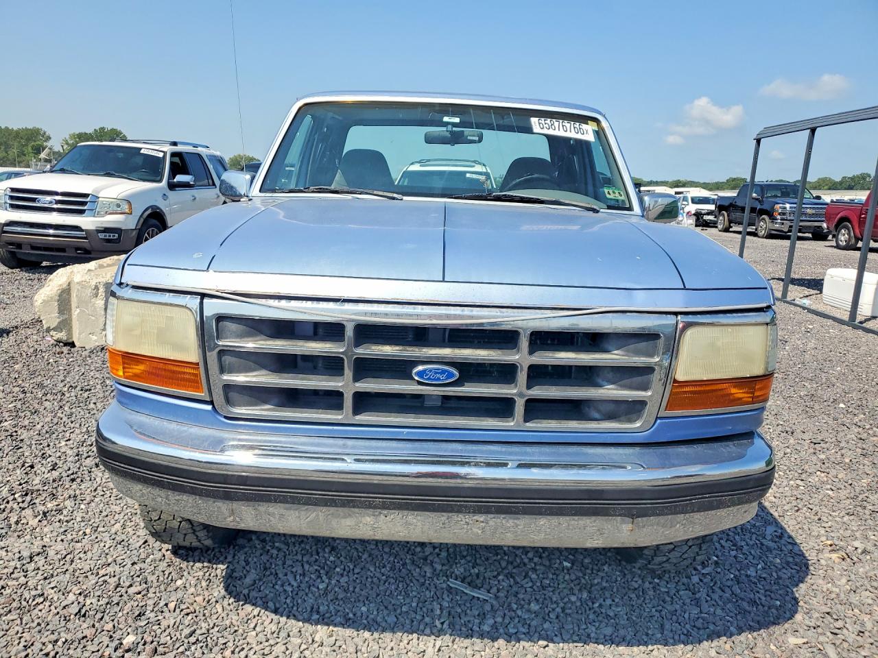 1996 Ford F150 Blue vin: 1FTEX15N4TKA34785