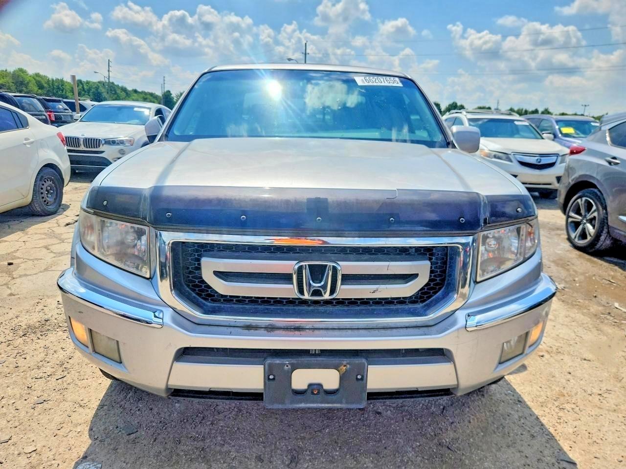 2011 Honda Ridgeline Rtl Silver vin: 5FPYK1F56BB004099
