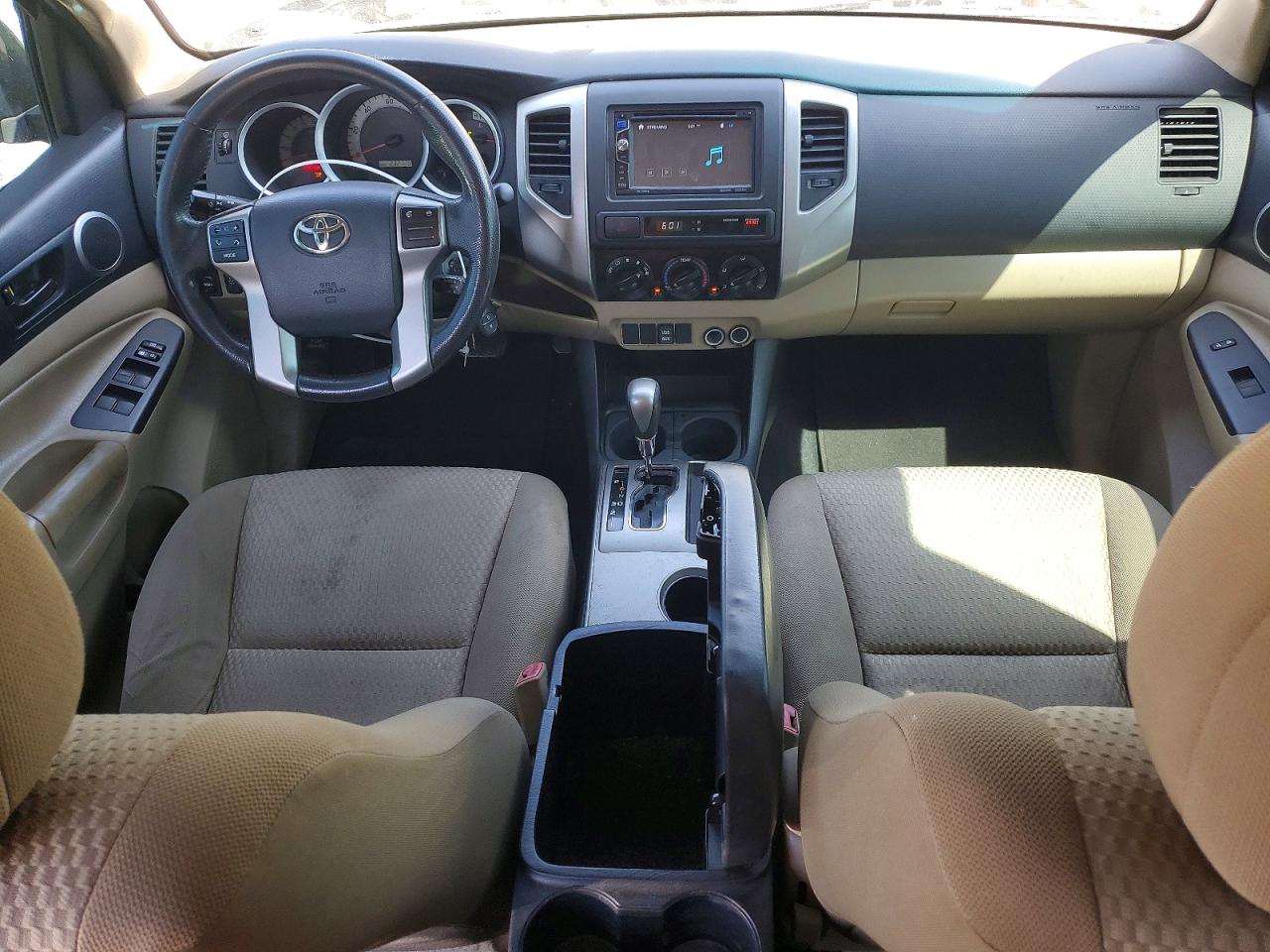 2013 Toyota Tacoma Double Cab Green vin: 5TFJX4GN1DX015922
