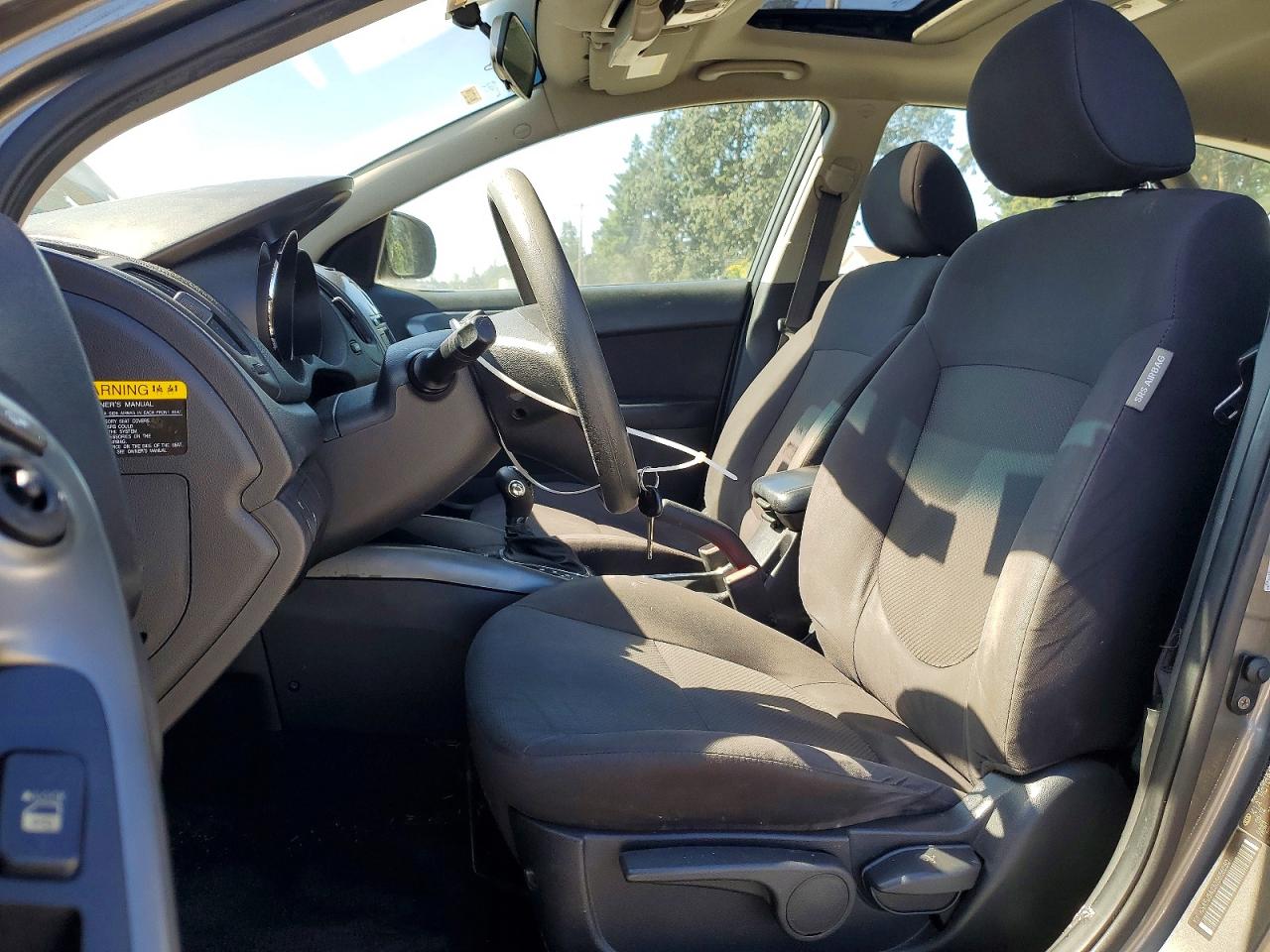 2013 Kia Forte Ex Gray vin: KNAFU5A23D5656050