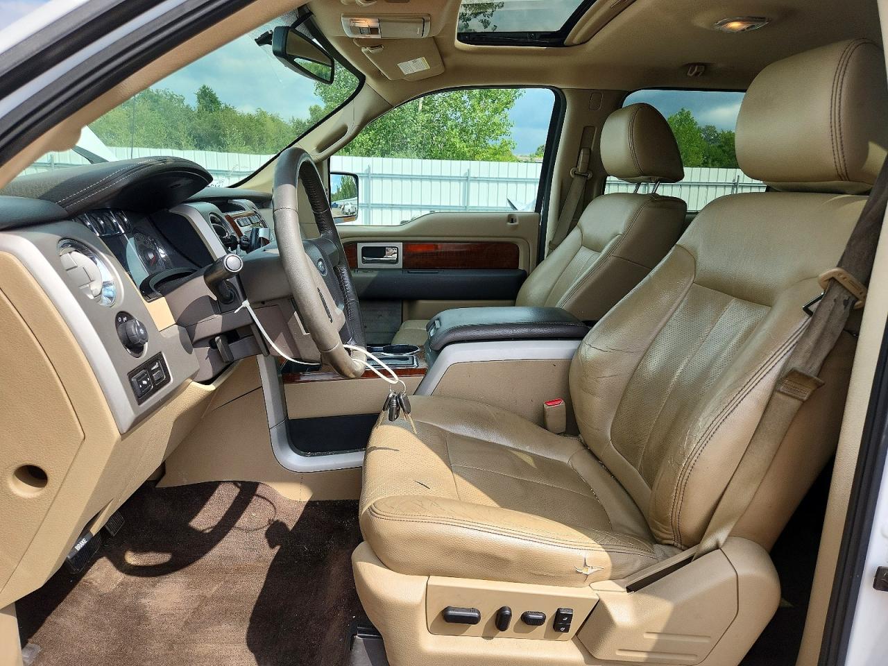 2010 Ford F150 Supercrew White vin: 1FTFW1EV3AFC87397
