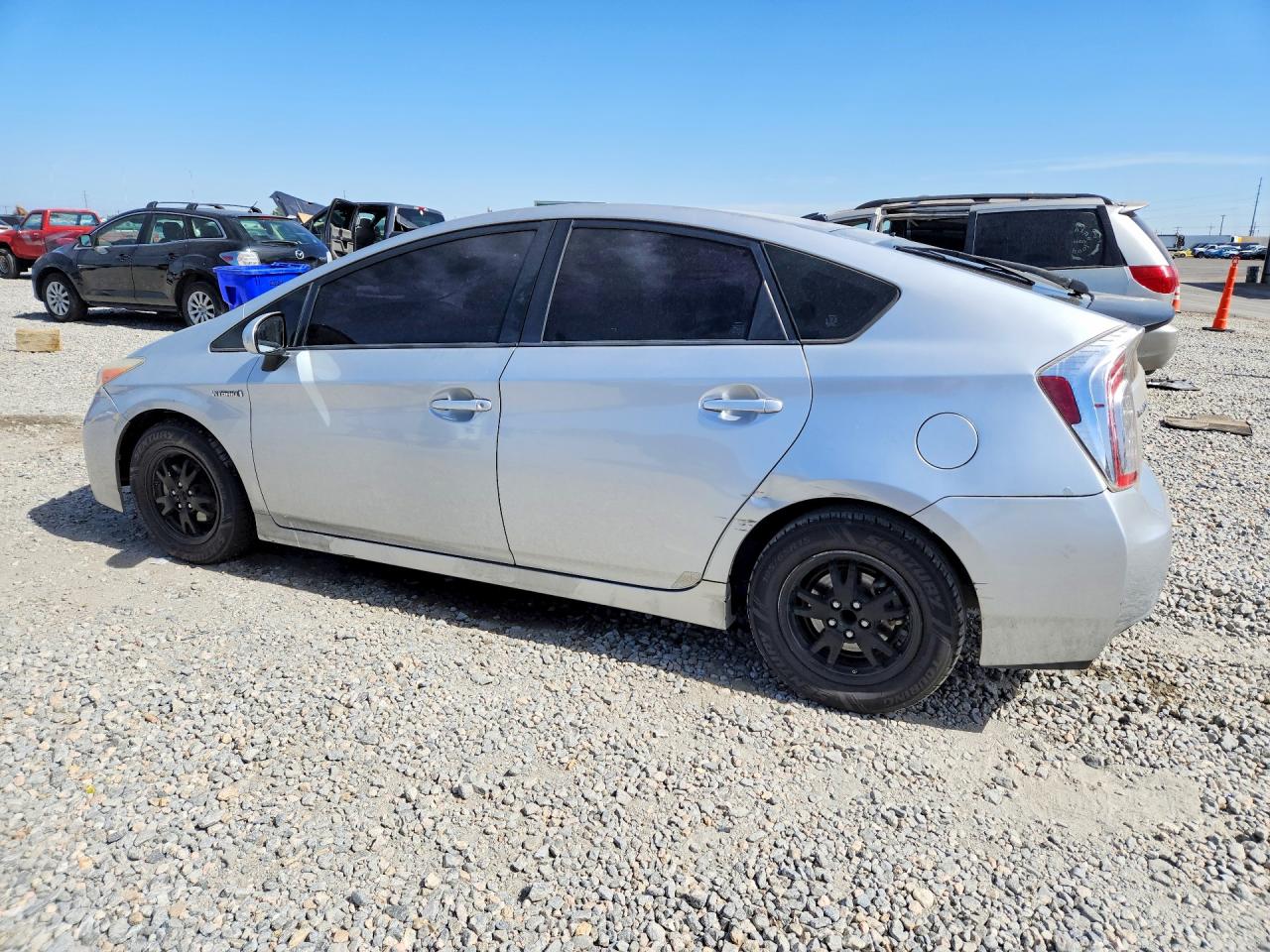 2012 Toyota Prius Two Silver vin: JTDKN3DUXC5496733