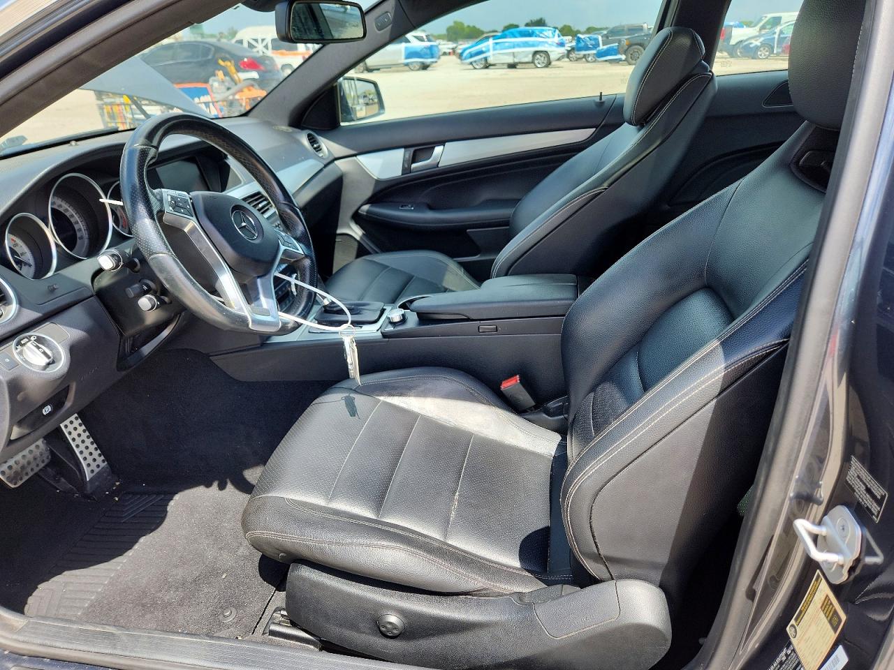 2013 Mercedes-benz C 250 Gray vin: WDDGJ4HBXDF989457