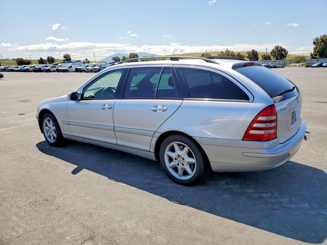 2003 Mercedes-benz C 240 Sportwagon Серебряный vin: WDBRH61J53F390703