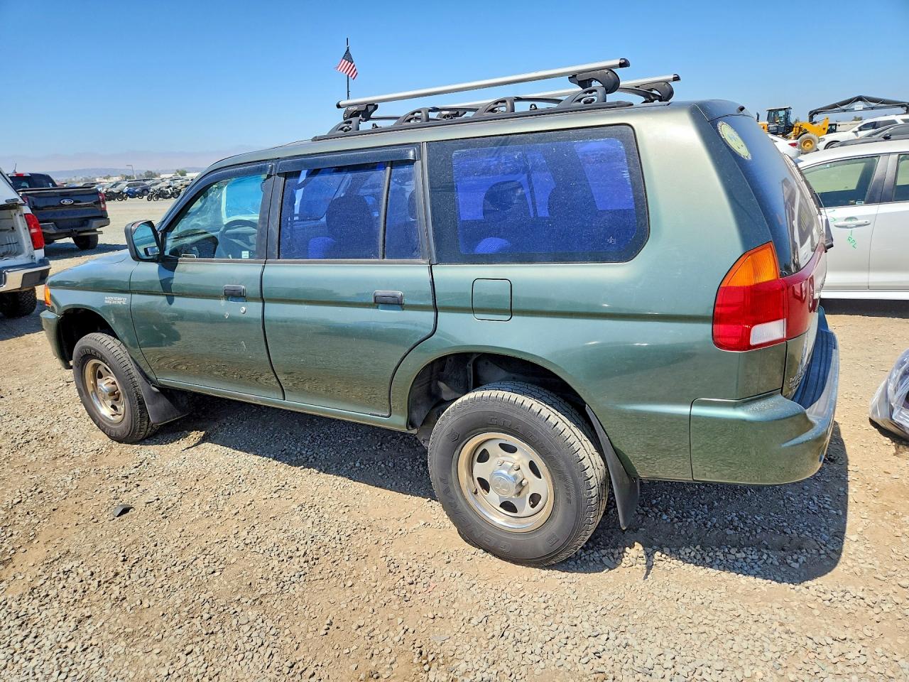 1998 Mitsubishi Montero Sport Es Green vin: JA4LS21G8WP002023