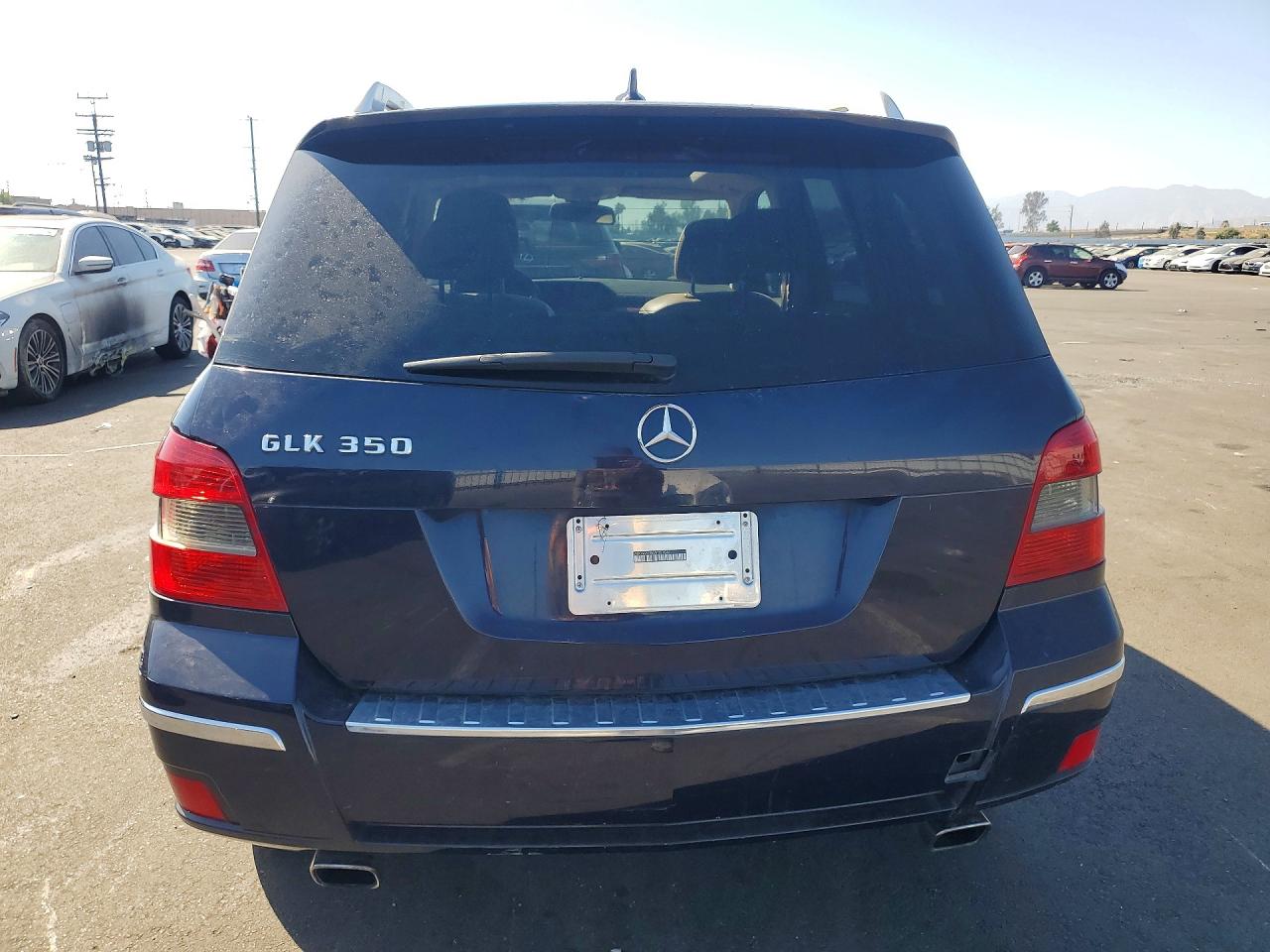 2010 Mercedes-benz Glk 350 Черный vin: WDCGG5GB6AF351566