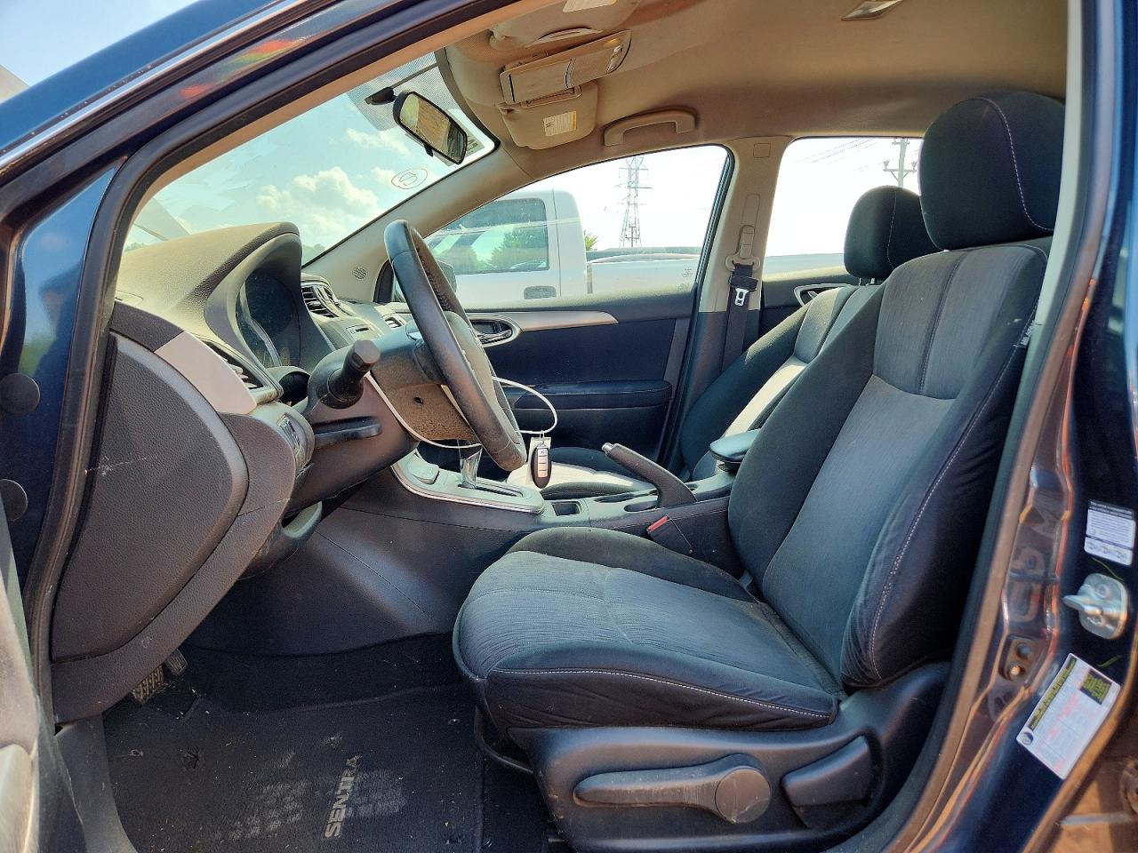 2014 Nissan Sentra Sv Blue vin: 3N1AB7AP6EY220679