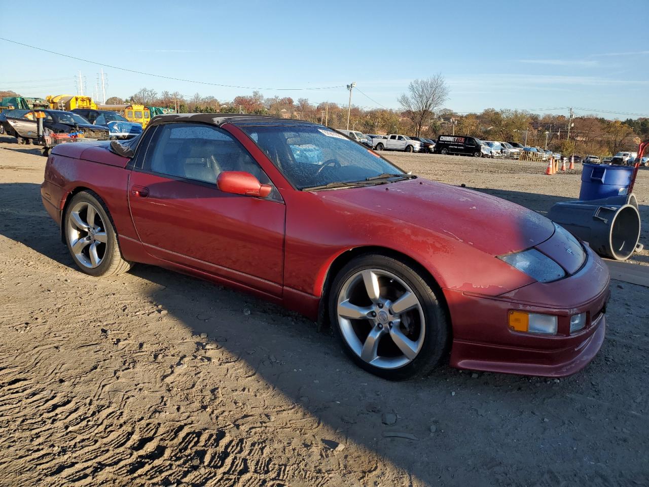 1994 Nissan 300zx Красный vin: JN1RZ27D6RX010735