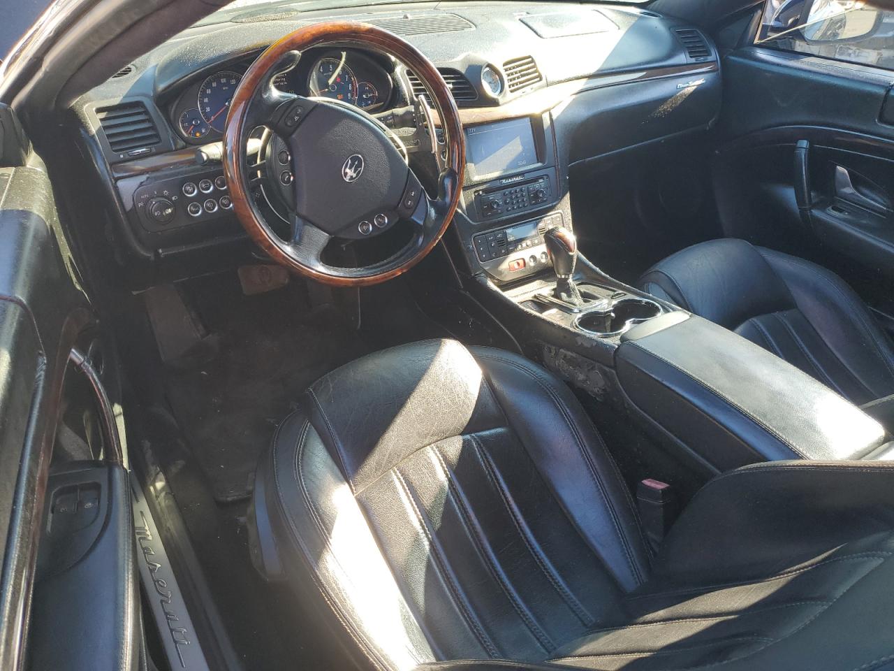 2008 Maserati Granturismo Black vin: ZAMGJ45A880040628
