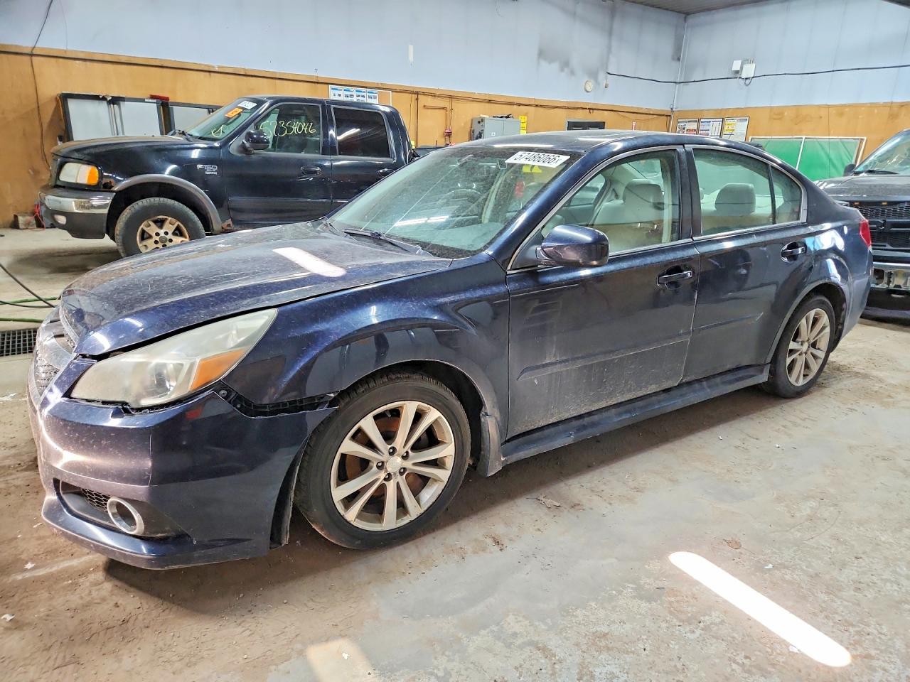 2013 Subaru Legacy 2.5i Limited Blue vin: 4S3BMBP67D3002206