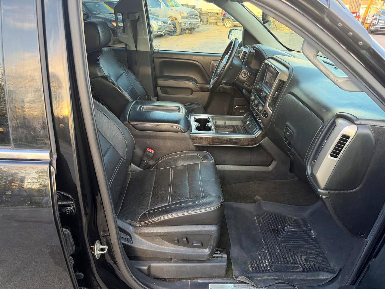 2015 Gmc Sierra K1500 Denali Черный vin: 3GTU2WEJXFG435869