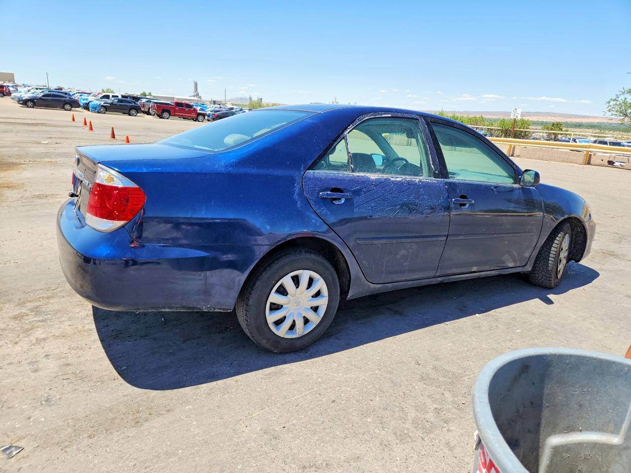 2006 Toyota Camry Le Синий vin: 4T1BE32K56U140505