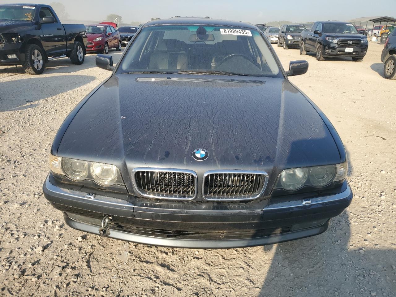 2001 Bmw 740 Il Синий vin: WBAGH83431DP28066