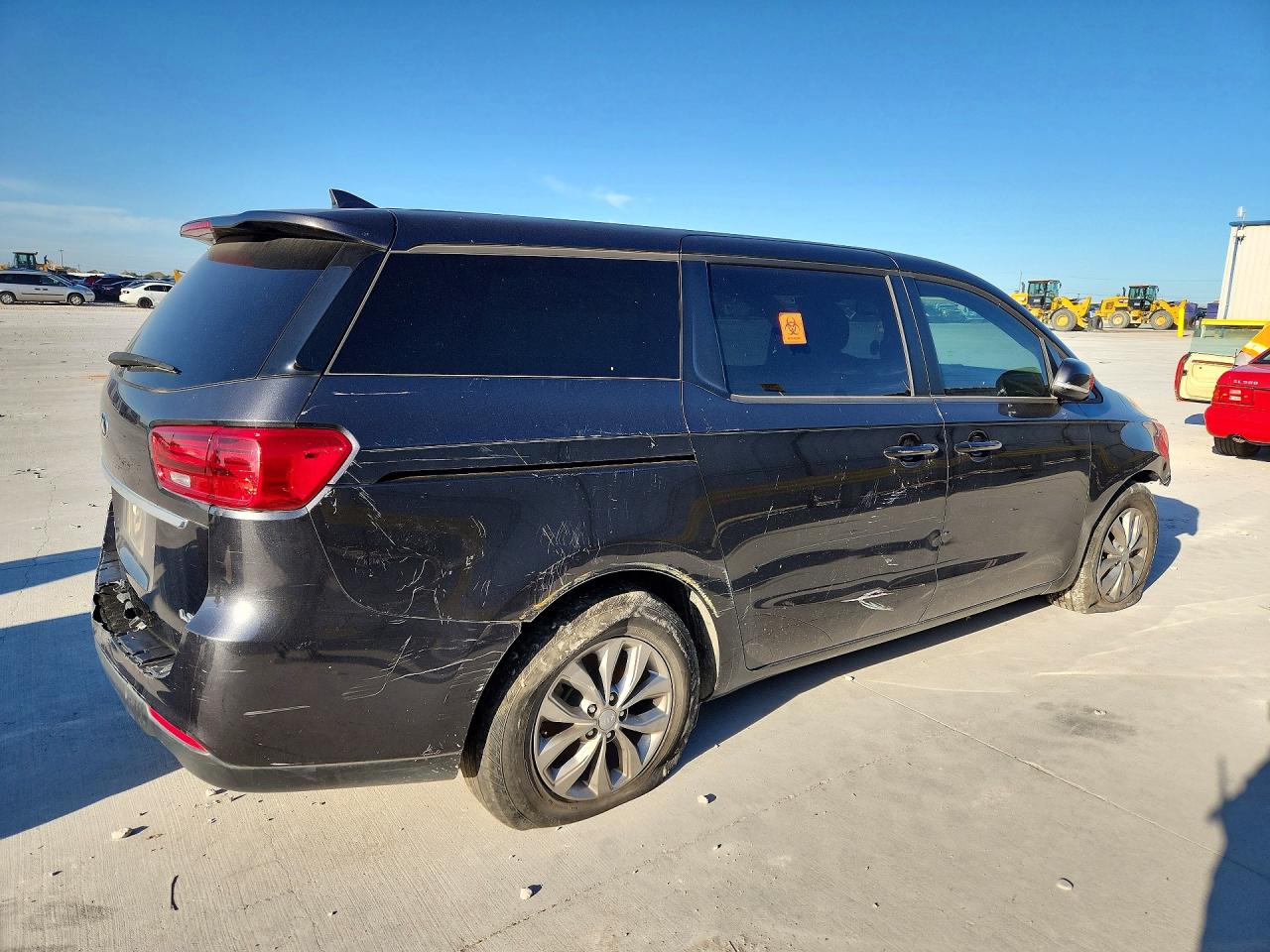 2021 Kia Sedona Lx Black vin: KNDMB5C18M6673831