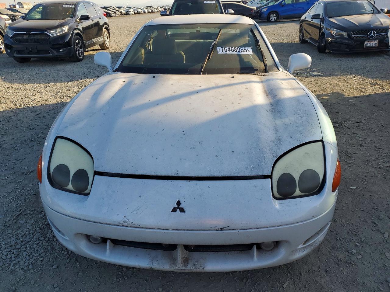 1996 Mitsubishi 3000 Gt White vin: JA3AM84J7TY005324