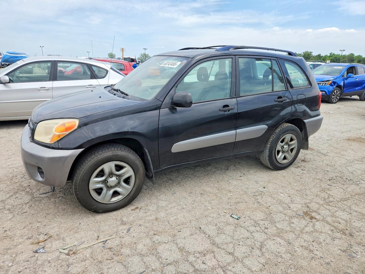2005 Toyota Rav4 Base Black vin: JTEGD20V150092510