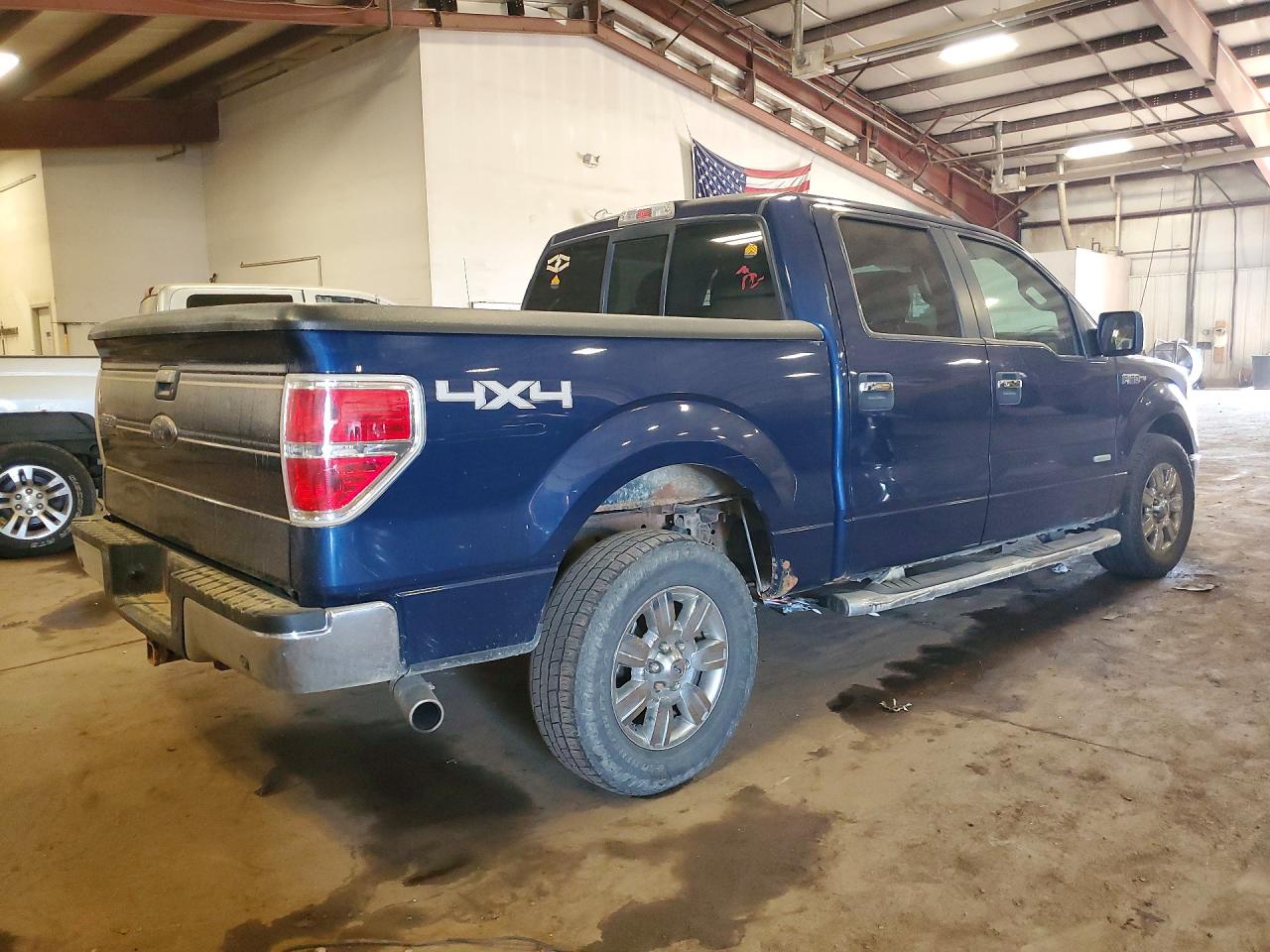 2012 Ford F150 Supercrew Blue vin: 1FTFW1ET2CFB33216