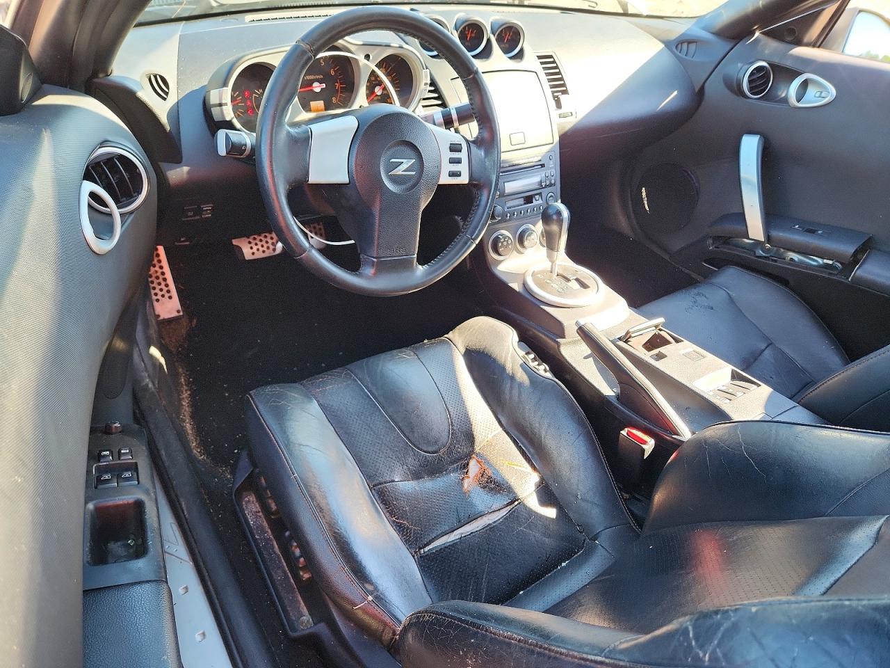 2004 Nissan 350z Roadster Серебряный vin: JN1AZ36A94T010609