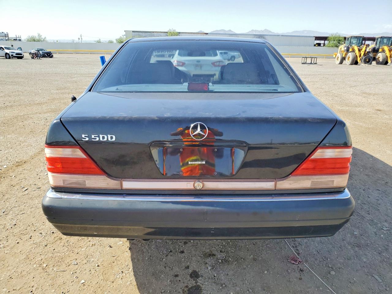 1999 Mercedes-benz S 500 Black vin: WDBGA51G3XA409083