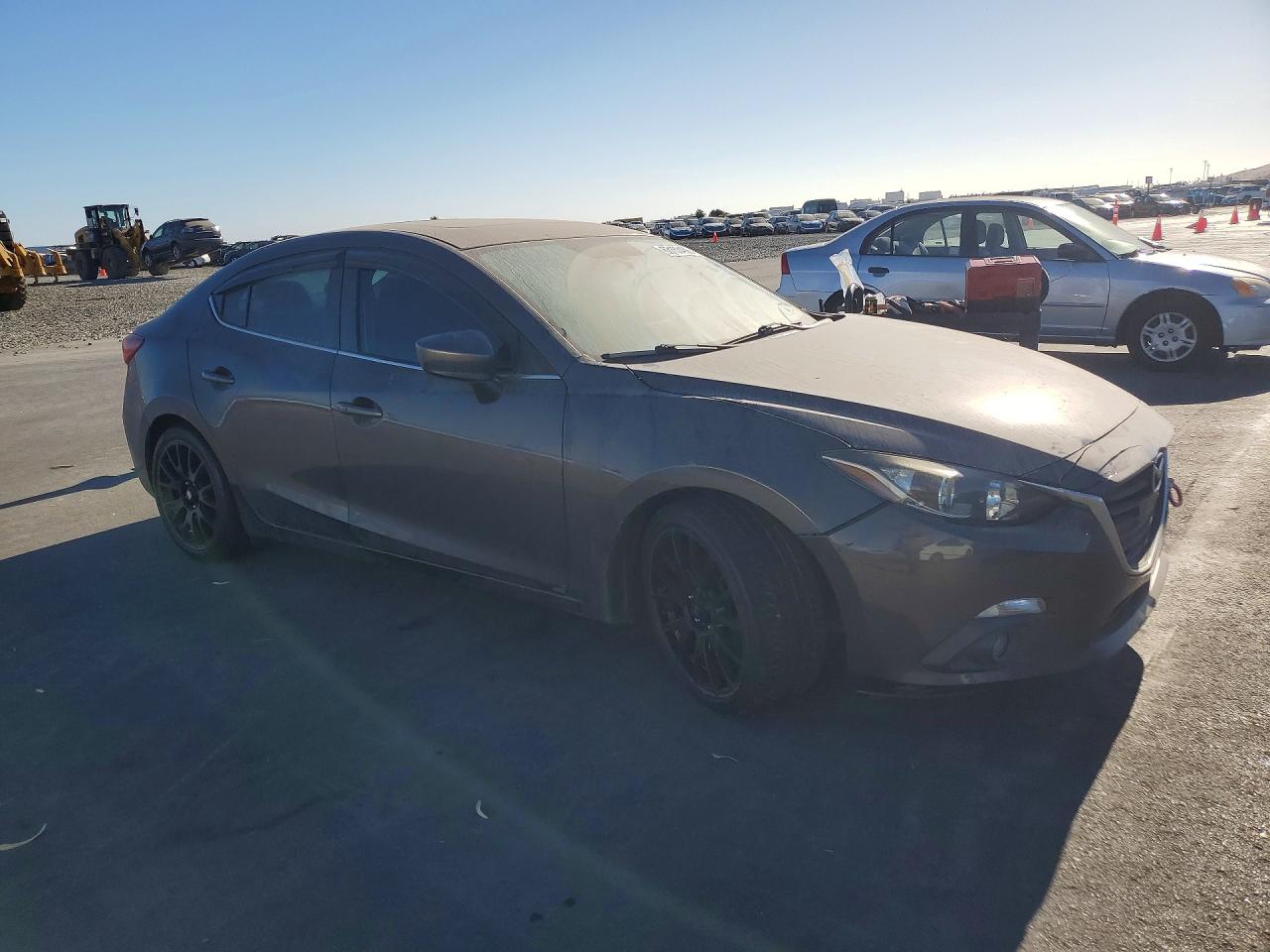 2015 Mazda 3 Gray vin: JM1BM1W73F1224650