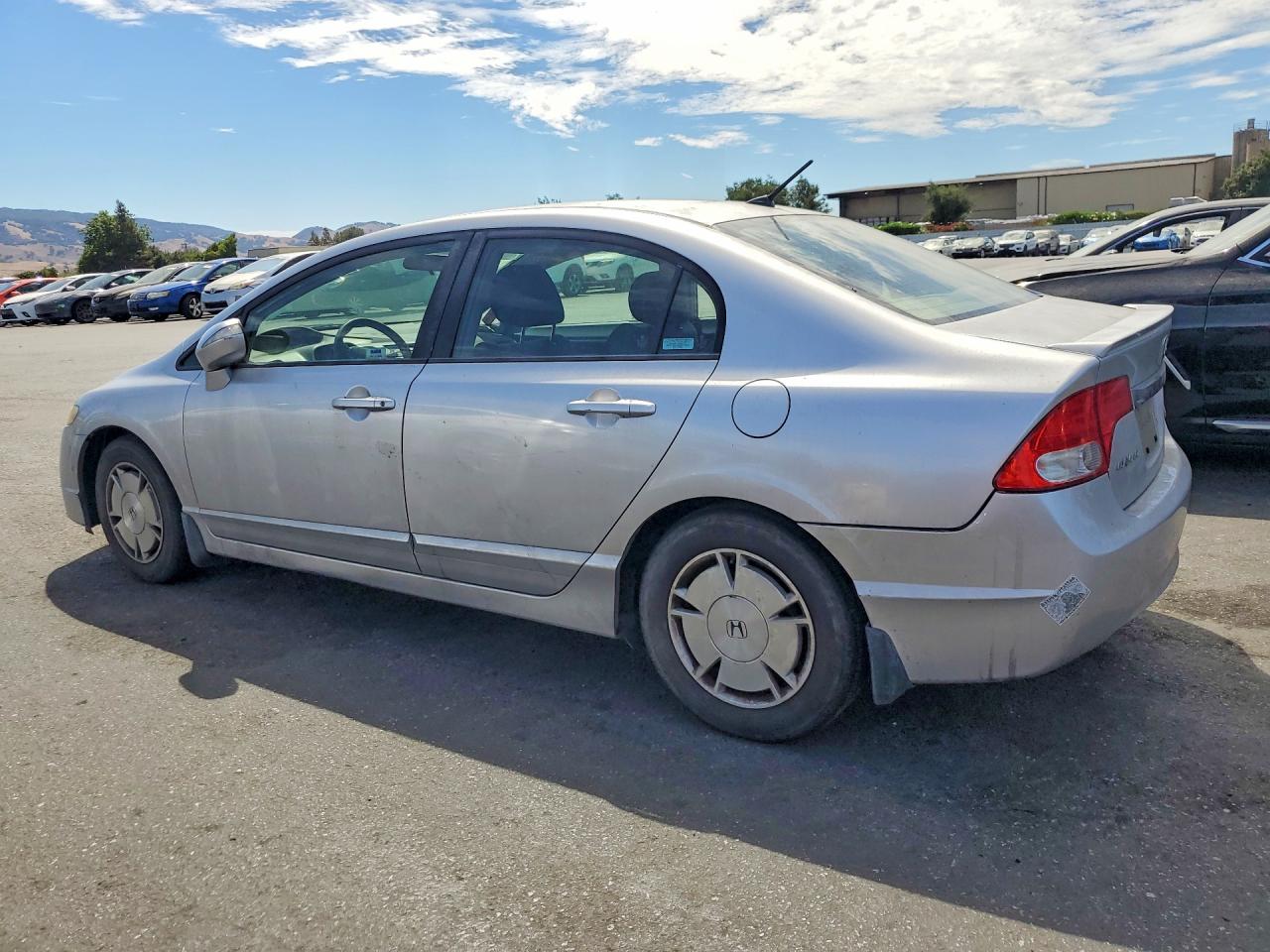 2009 Honda Civic Hybrid Silver vin: JHMFA362X9S006440