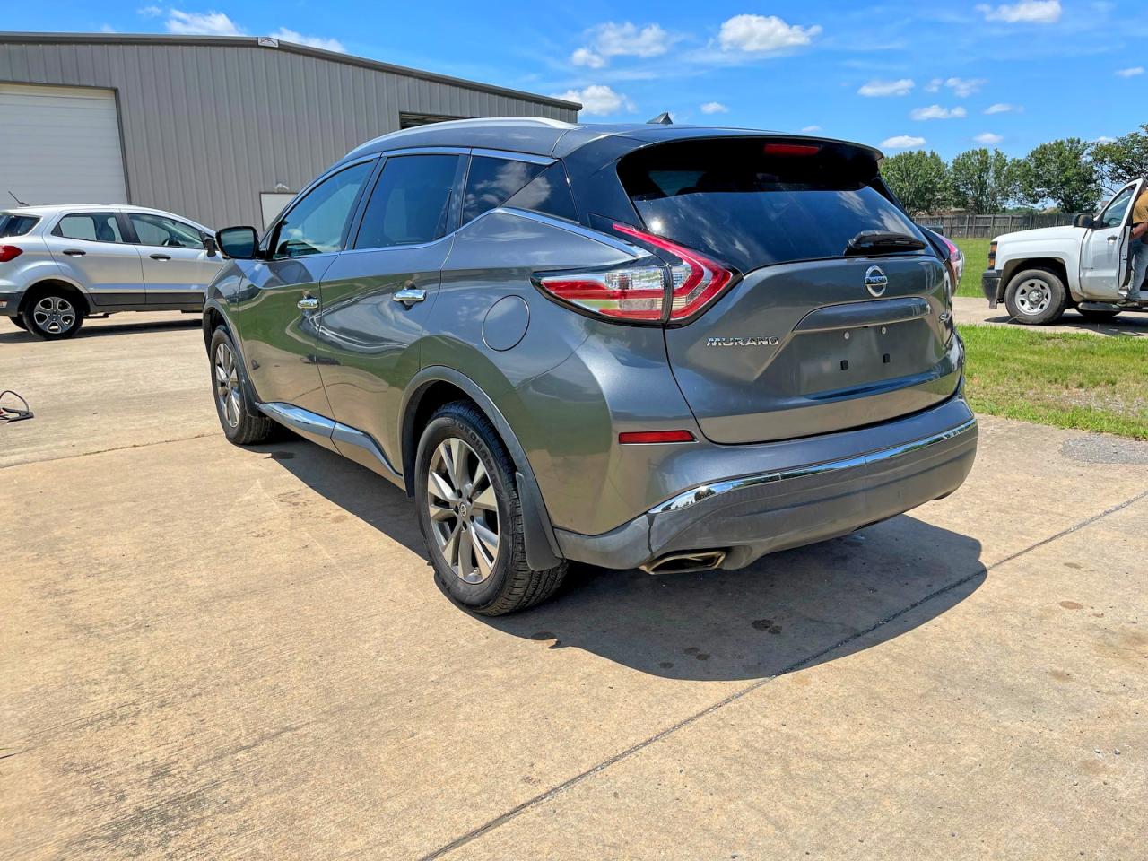 2015 Nissan Murano Sl Серебряный vin: 5N1AZ2MG3FN291288