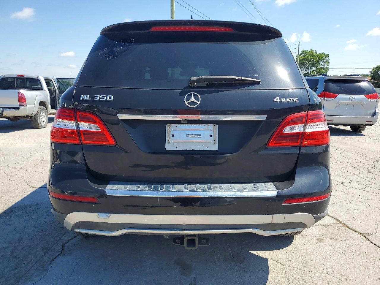 2015 Mercedes-benz Ml 350 4matic Black vin: 4JGDA5HB4FA541925