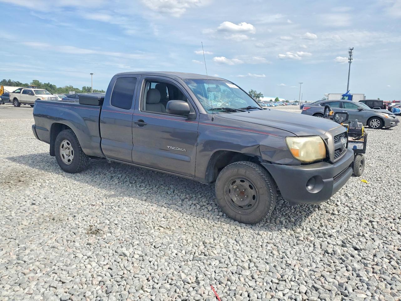 2011 Toyota Tacoma Access Cab Черный vin: 5TFTX4CNXBX008608