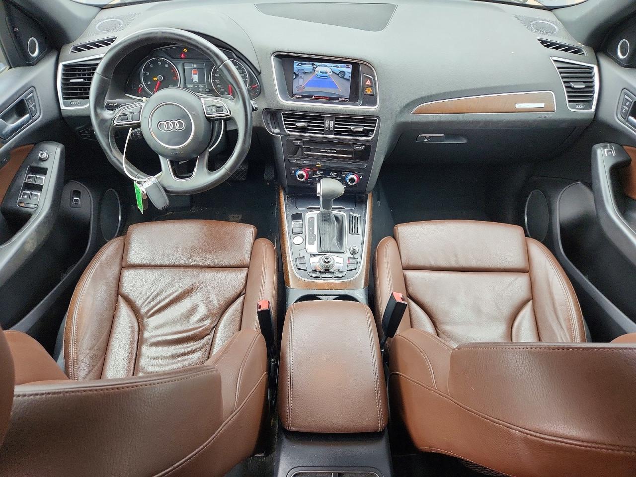 2014 Audi Q5 Premium Plus Blue vin: WA1LFAFP3EA035343