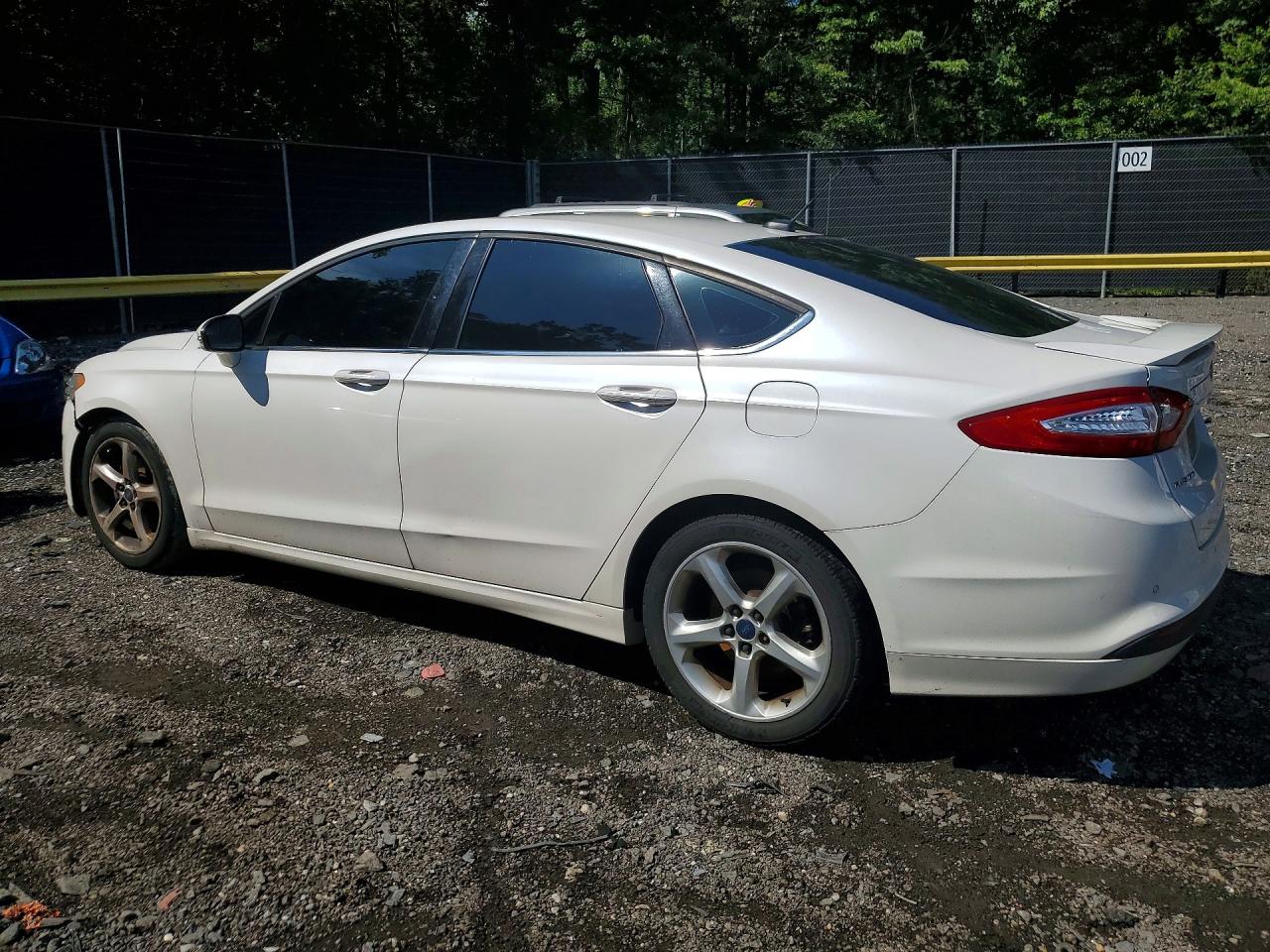 2013 Ford Fusion Se White vin: 3FA6P0HR3DR277214