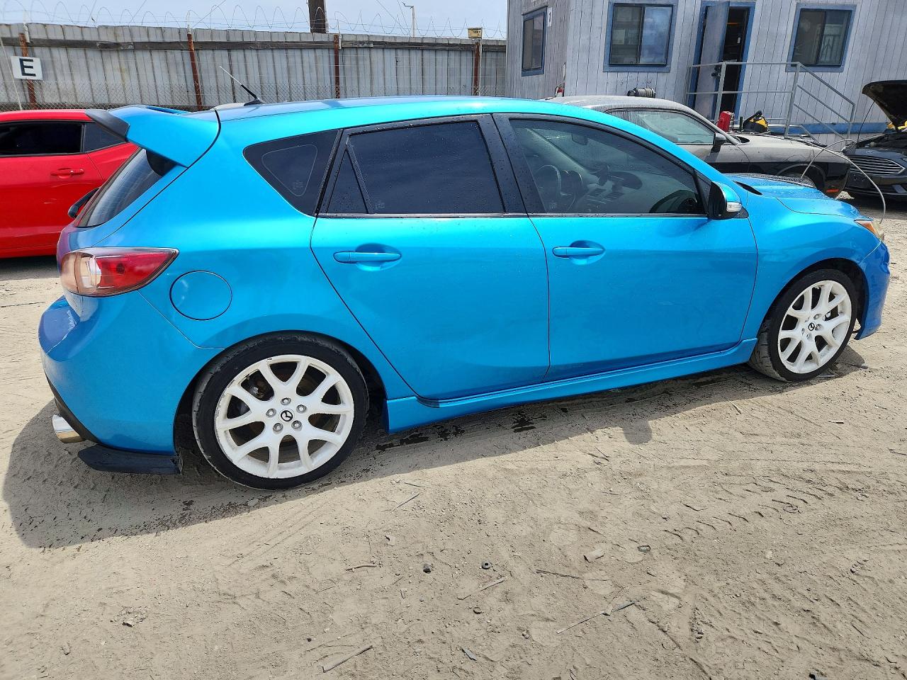 2010 Mazda Speed 3 Blue vin: JM1BL1H31A1197177