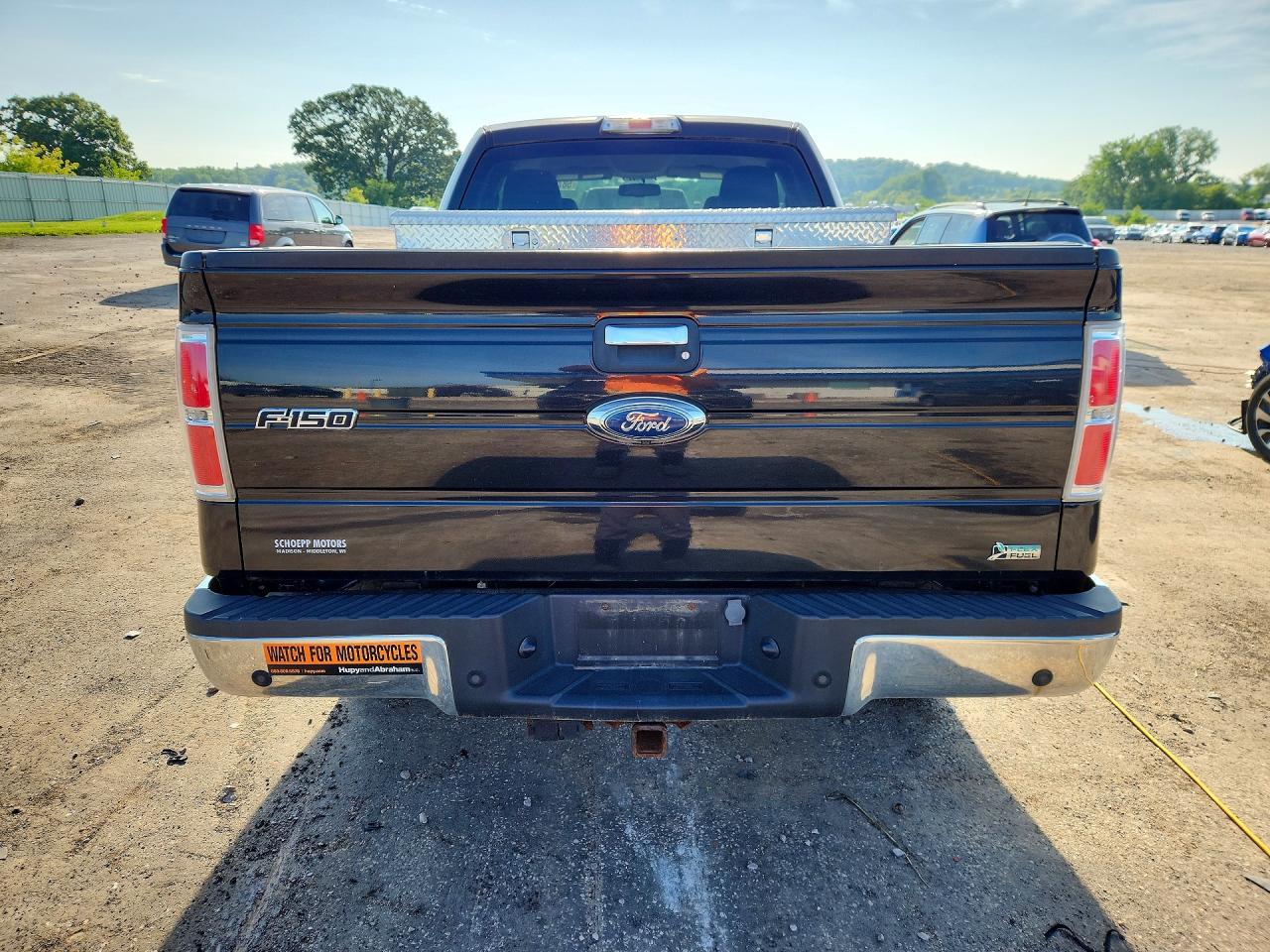 2010 Ford F150 Super Cab Black vin: 1FTFX1EV6AFB54551