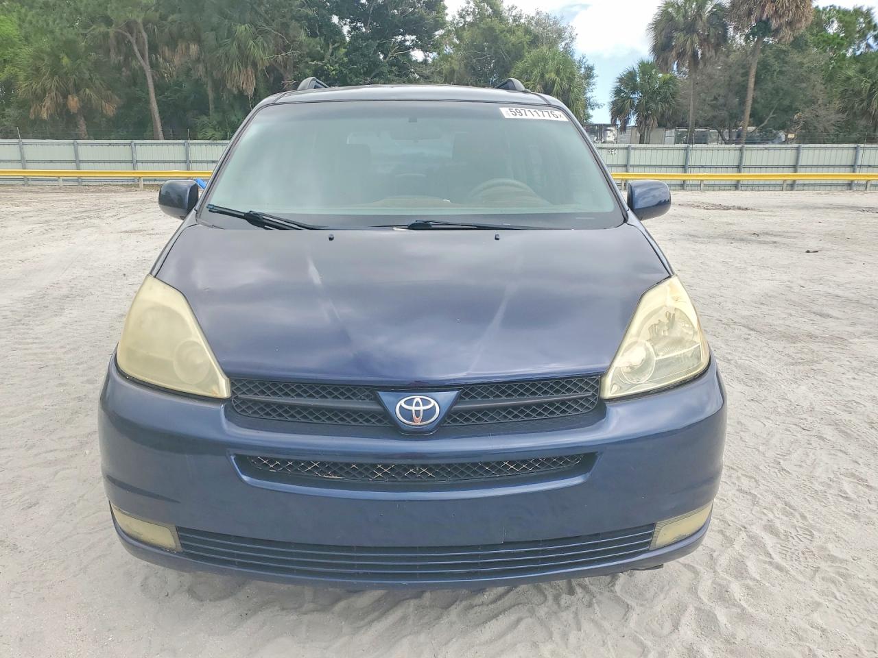 2007 Toyota Sienna Ce 7-passenger Blue vin: 5TDZK23C37S092585