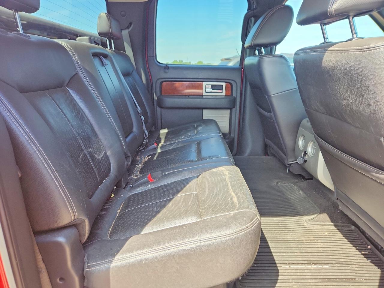 2009 Ford F150 Supercrew Красный vin: 1FTPW14V39KB67107