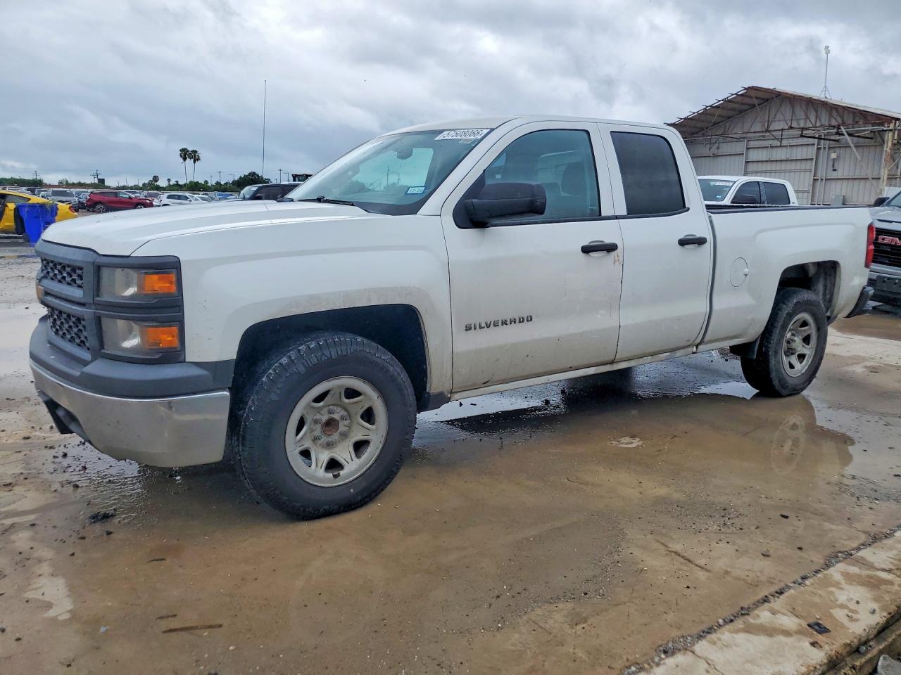2014 Chevrolet Silverado C1500 White vin: 1GCRCPEC9EZ288128