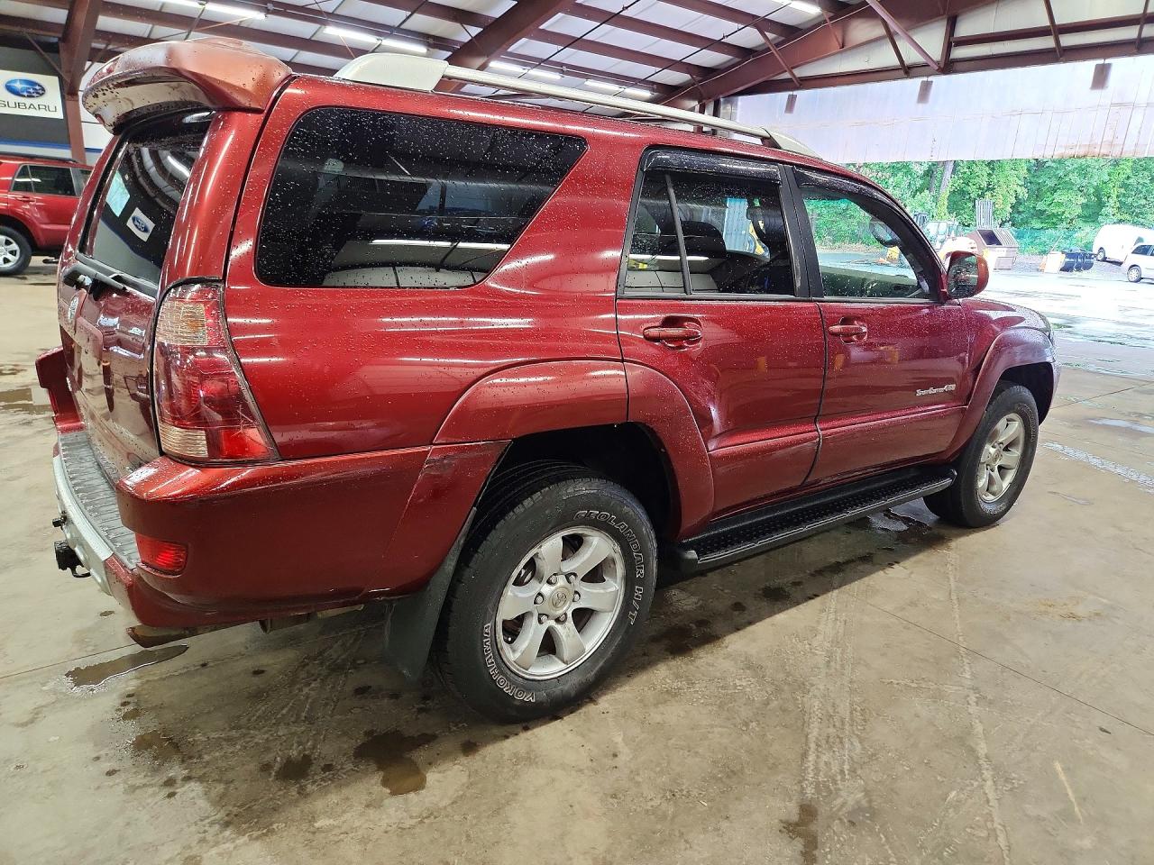 2005 Toyota 4runner Sport Edition Бордовый vin: JTEBU14R558032507
