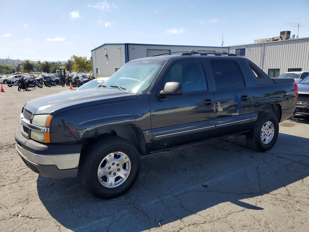 2003 Chevrolet Avalanche K1500 Charcoal vin: 3GNEK13T53G226683