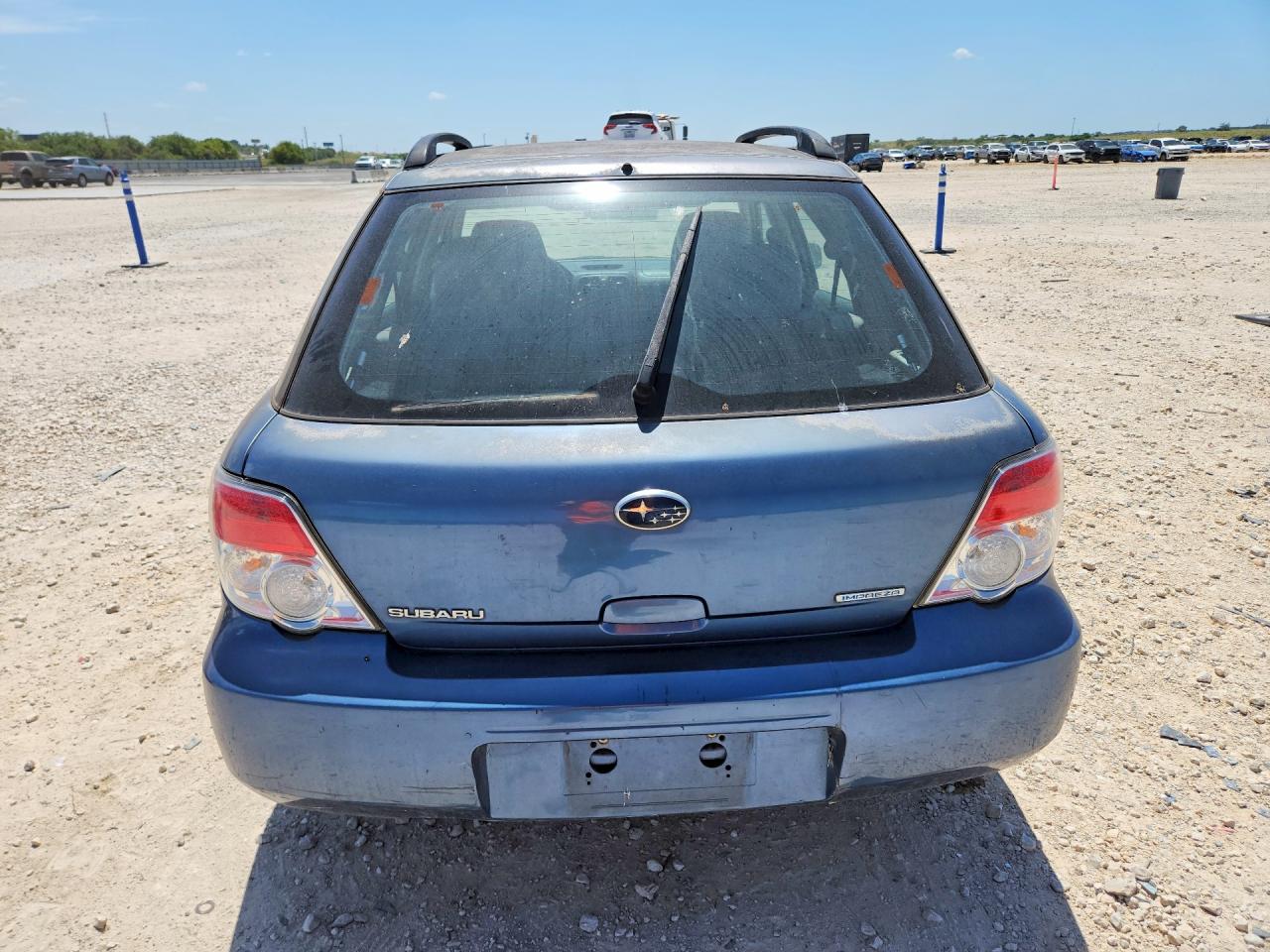 2007 Subaru Impreza 2.5i Blue vin: JF1GG61657H818793