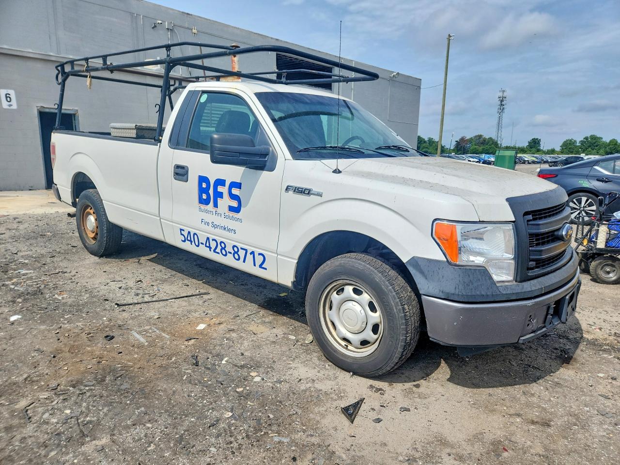2013 Ford F150 Белый vin: 1FTMF1CM9DKG03916
