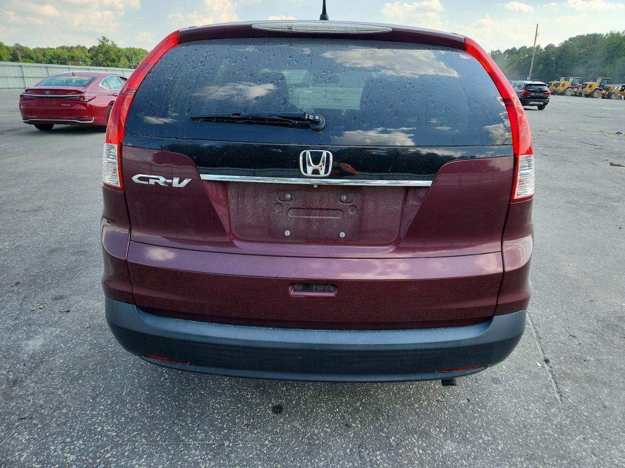 2014 Honda Cr-v Ex Бордовый vin: 5J6RM3H58EL043868