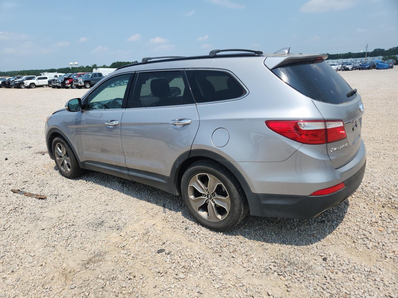 2013 Hyundai Santa Fe Gls Silver vin: KM8SN4HFXDU003167